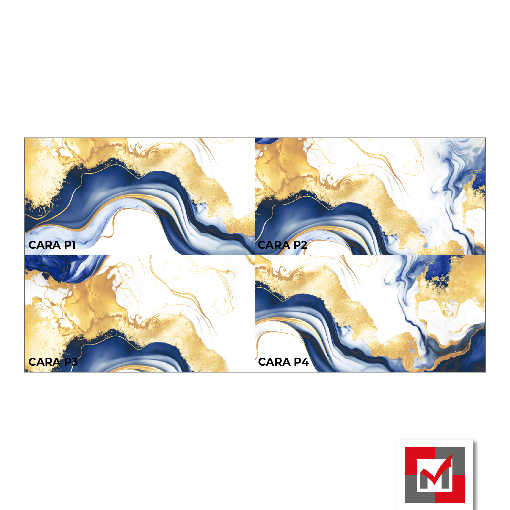 Imagen de Porcelanato Bene Spring Blue 60X120 4